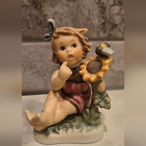 2000 Exclusive Edition MI Hummel SUNFLOWER FRIENDS #2104 Figurine Goebel Germany